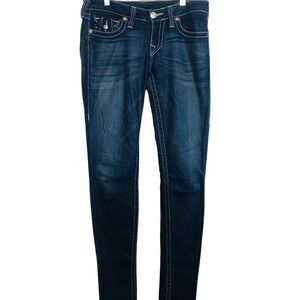 True religion women's skinny jeans dark wash S 28